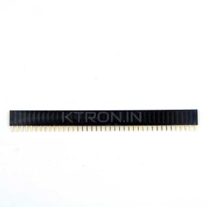 KSTC0061 Berg Strip Female 40 pins - 40x1 - Brass