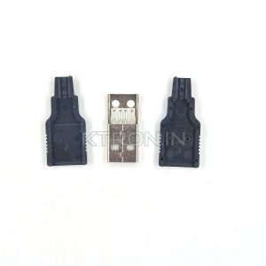 KSTC0439 USB Type A Male Plug with Housing