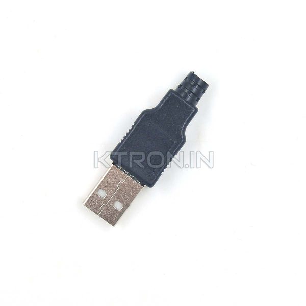 KSTC0439 USB 2. 0 Type A Male Plug with Housing