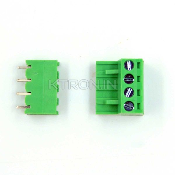 KSTC0454 Xinya XY2500 4 Pin Male ST + Female R/A Pluggable Terminal Set