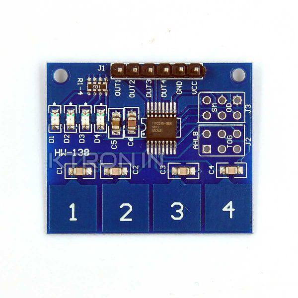 KSTM0076 4 Channel Capacitive Touch Sensor Module