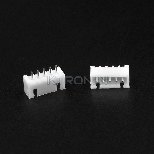 Buy 5 Pin JST XH Male Connector 2.54mm Pitch KTRON India