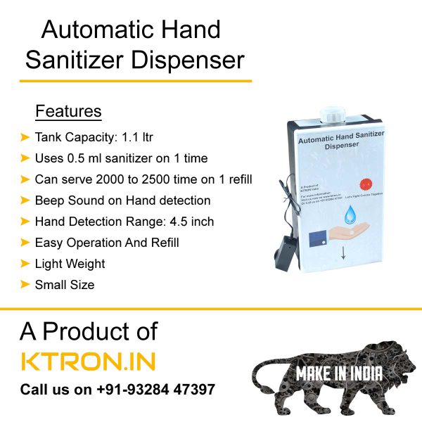 KSTM0530 Automatic Hand Sanitizer Dispenser