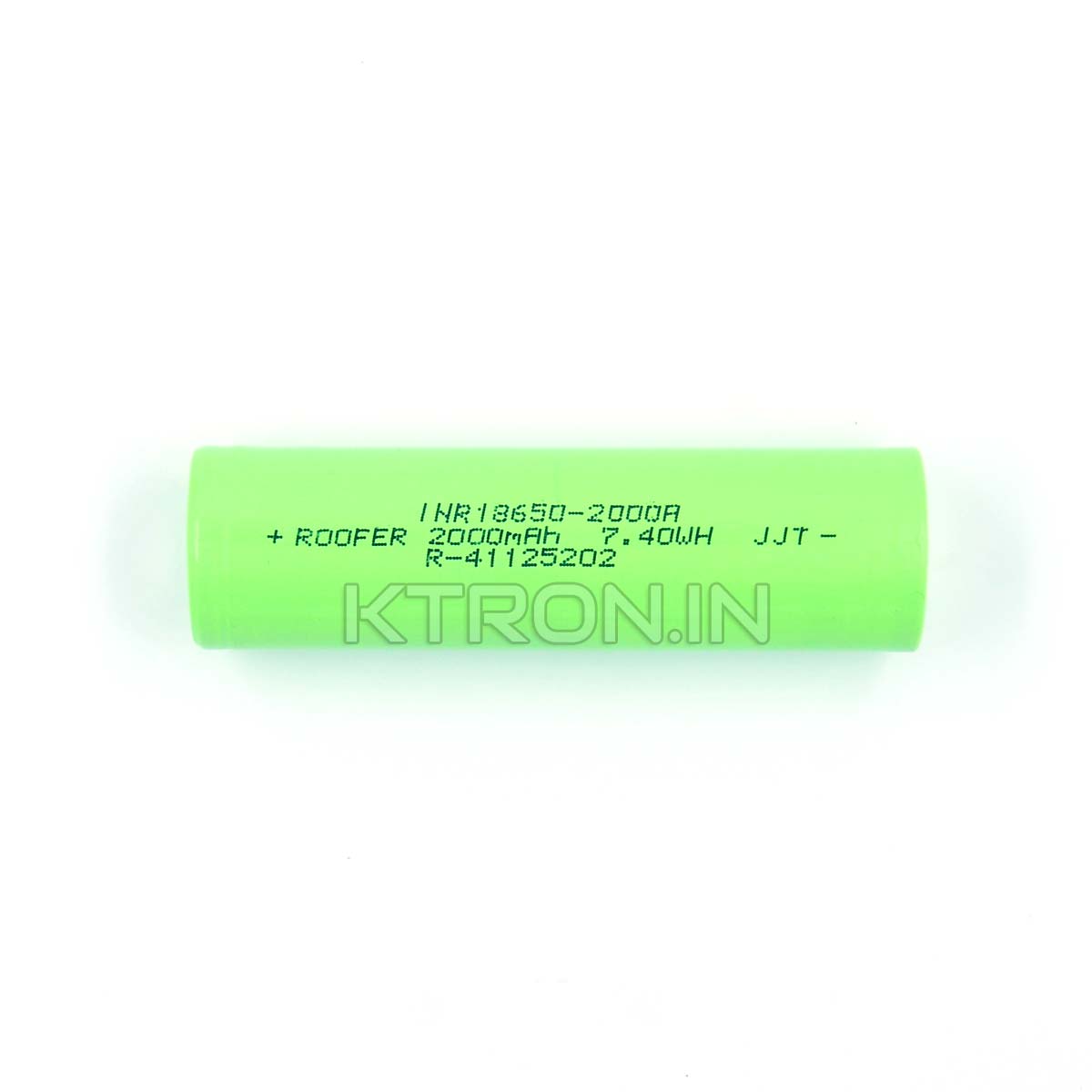 ICR18650 2000mAh 3.7V Lithium-Ion Battery HLM