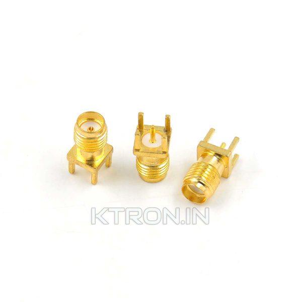 KSTA0548 SMA Connector Straight Vertical Mount