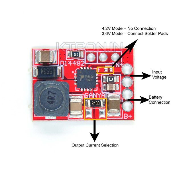 TP5000 Battery Charging Module