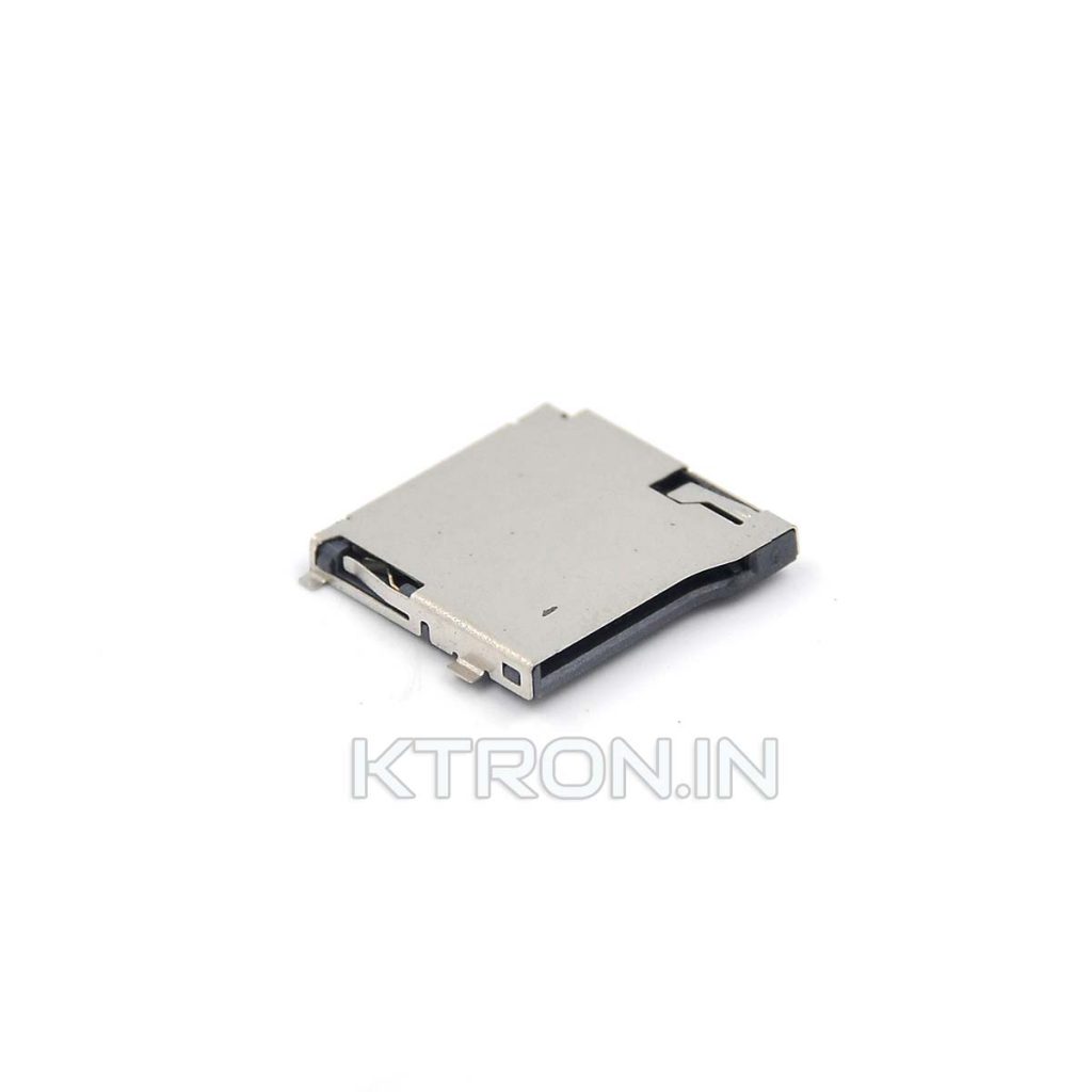 Buy Micro SD Card Holder SMD Push Type 9 Pin KTRON India