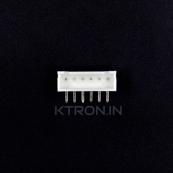6 Pin JST Male Right Angle Connector