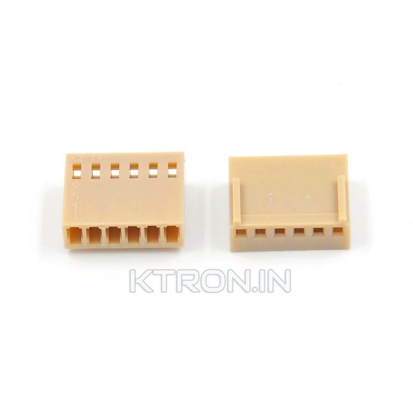6 pin 2510 Series Female Connector