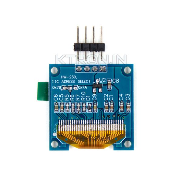 KSTL0554 0.96 Inch OLED Display - I2C - 128x64 - White Color