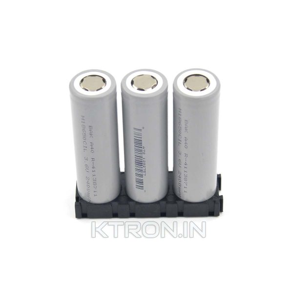 KSTB0721 1x3 18650 Cell Holder