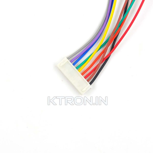 9 Pin JST XH Female Cable - Single Side - 11 inch