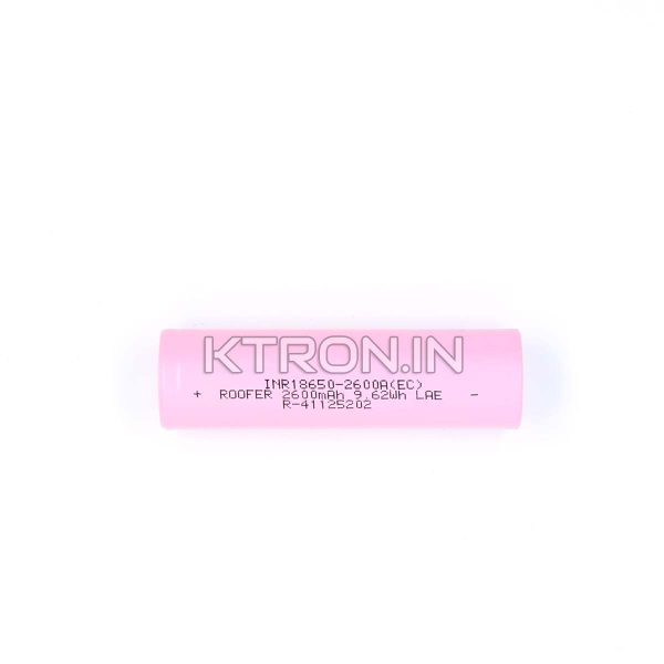 KSTB0828 18650 2600mah Lithium Ion Battery