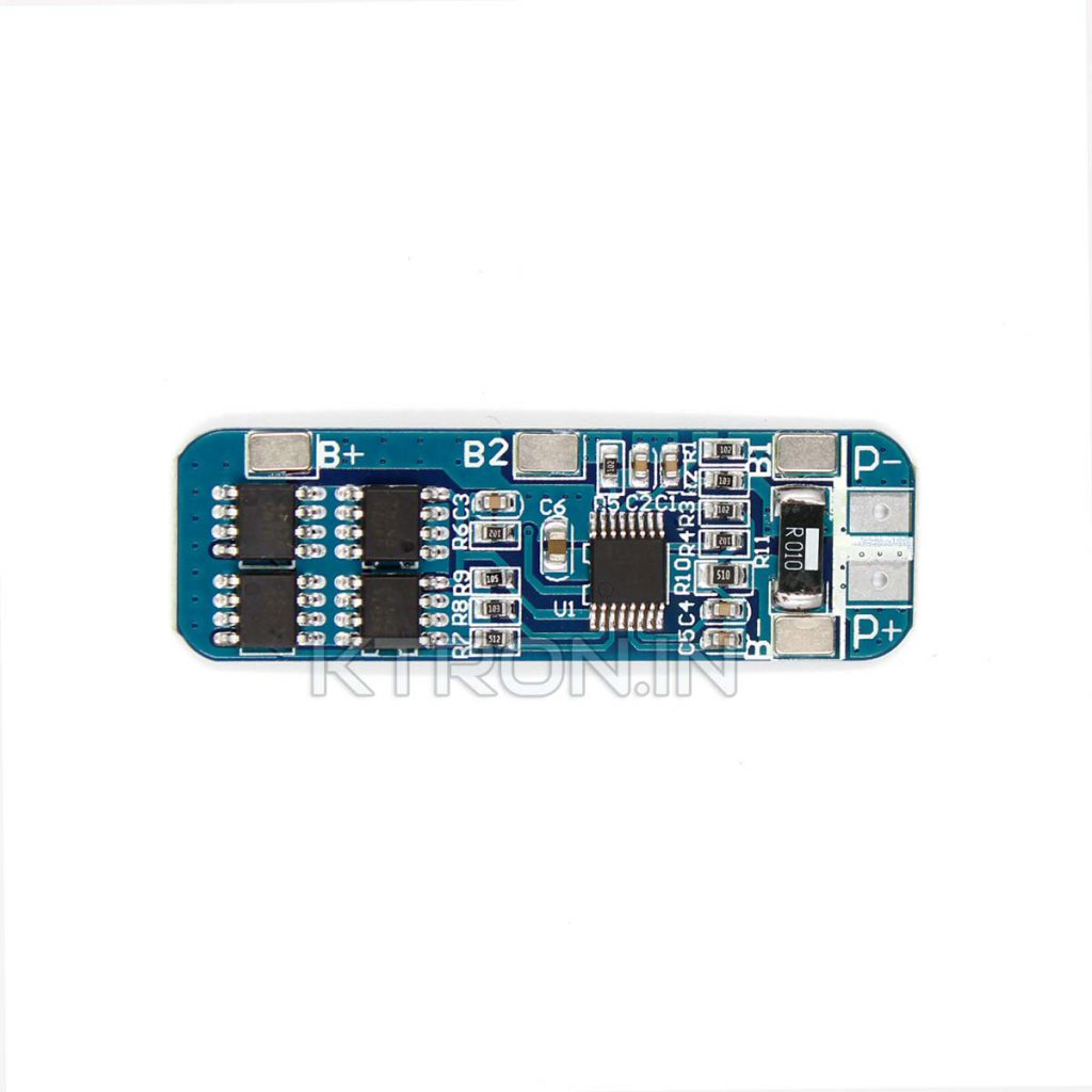 Buy 3S 10A Lithium Ion BMS Module For 11.1V Battery KTRON India