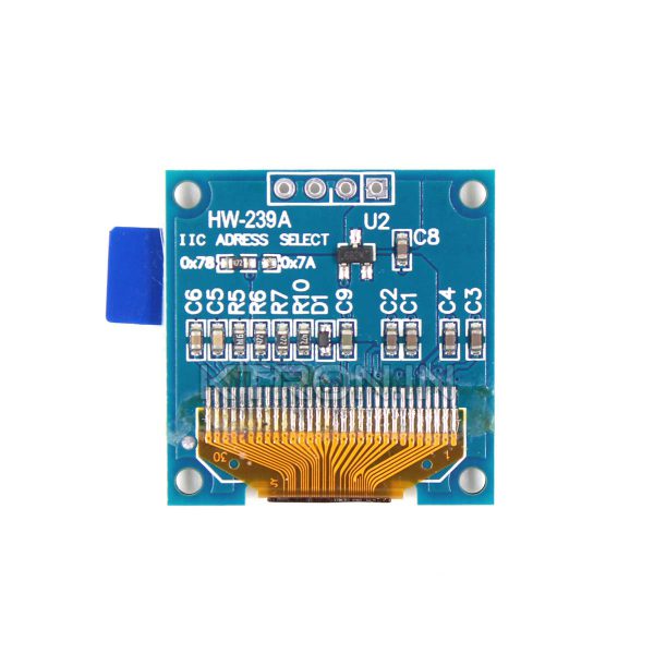 KSTM0835 0.96 Inch OLED Display - I2C/IIC - Yellow + Blue Colour