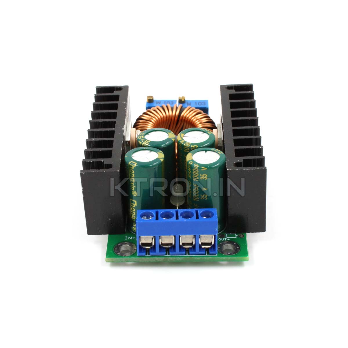 Buy XL4016 Step Down Module - Constant Current / Constant Voltage Output -  1.25 To 32V Output - 300W - KTRON India