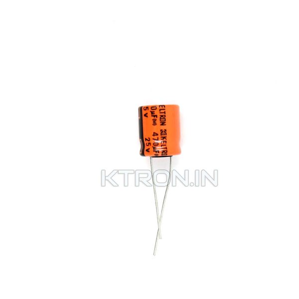 KSTC0903 25V 470uF Electrolytic Capacitor