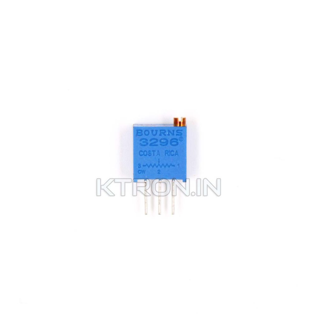 Buy 10K Ohms 3296 Multiturn Trimpot Potentiometer KTRON India