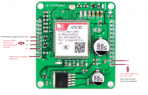 SIM A7670C 4G LTE Development Board