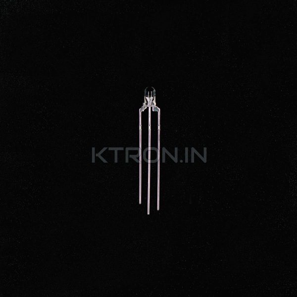 KSTL1024 Bi Color LED - Common Anode - 3 mm - Red & Blue