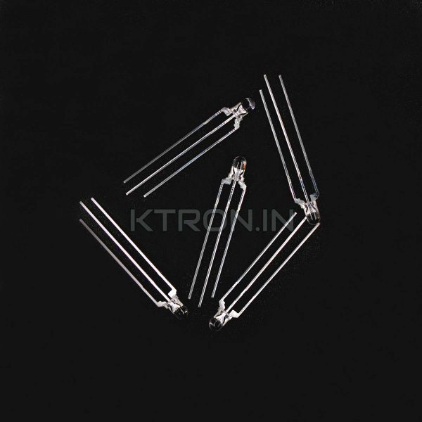 KSTL1024 Bi Color LED - Common Anode - 3 mm Red-Blue