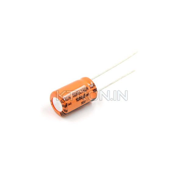 KSTC1157 1000uF 16V Electrolytic Capacitor