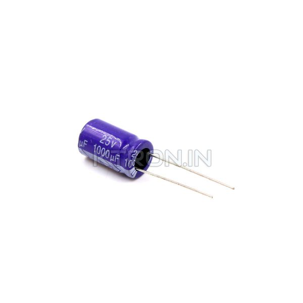 TAODAN 20 Condensatori Elettrolitici In Alluminio – 25V 1000uF 10x17mm, A Bassa Impedenza, Alta Temperatura