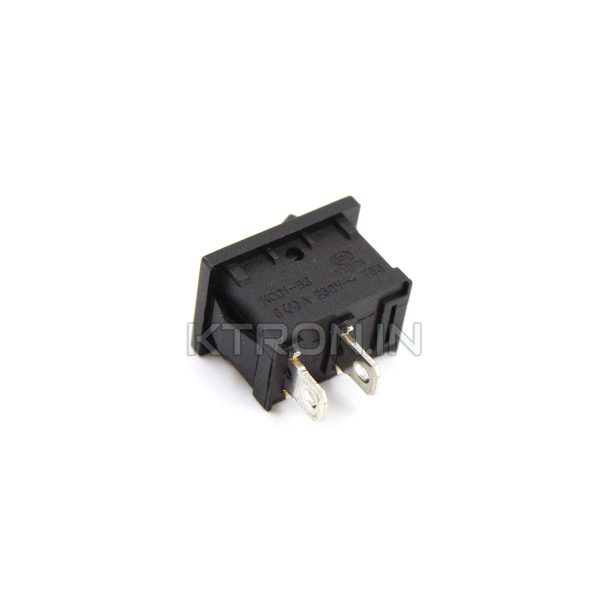 KSTC1171 Rocker Switch SPST - 6A - Iron