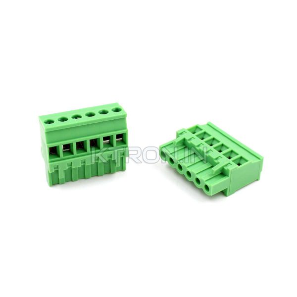 KSTC1236 Xinya XY2500 6 Pin Female Terminal Straight