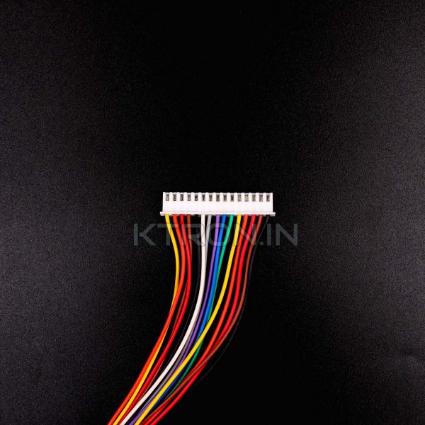 KSTC1240 15 Pin 2515 JST XH Female Cable - Single Side - 11 inch