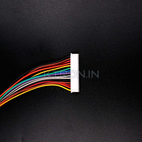 KSTC1240 15 Pin 2515 JST XH Female Cable - Single Side - 11 inch