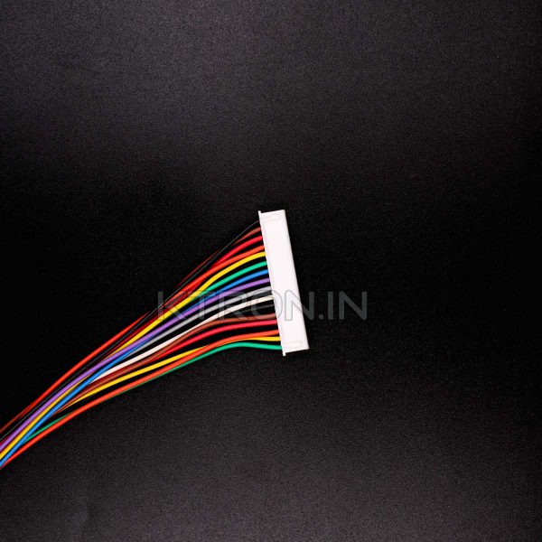 KSTC1241 16 Pin 2515 JST XH Female Cable - Single Side - 11 inch