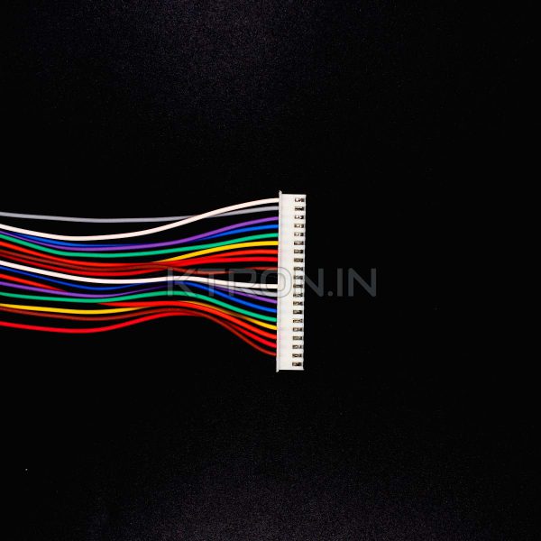 KSTC1242 20 Pin 2515 JST XH Female Cable - Single Side - 11 inch