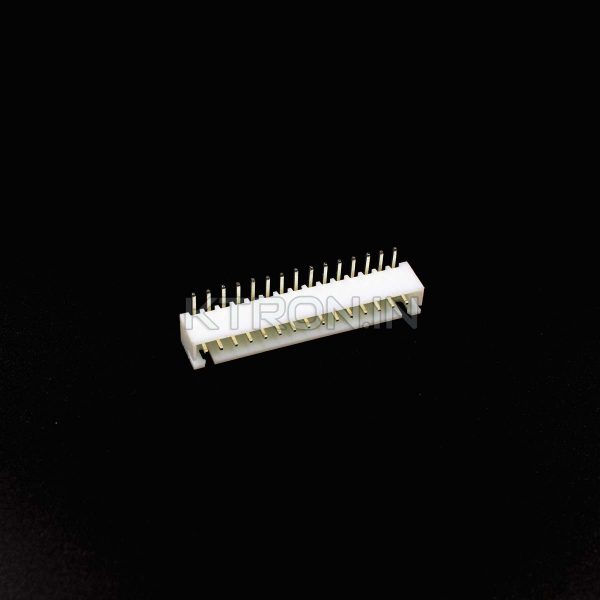 KSTC1302 2515 15 Pin Male Right Angle Connector- 2.54mm Pitch