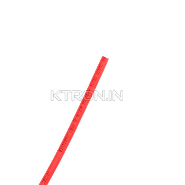 KSTH0912 Heat Shrink Sleeve Red 4mm