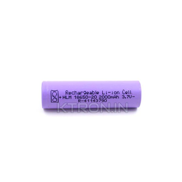 KSTB1378 18650 Lithium Ion Battery HLM 2000maH 500 Cycle 0.2C