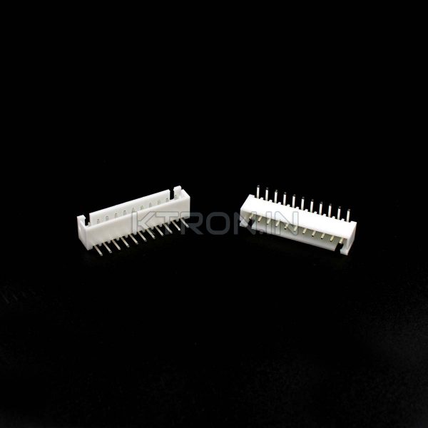 KSTC1366 11 Pin JST XH Male Right Angle Connector - 2.54mm Pitch