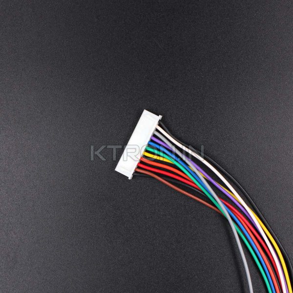 KSTC1367 11 Pin JST XH Female Cable - Single Side - 11 inch