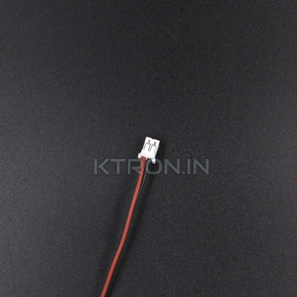 KSTC1369 201 2 Pin Single Side Female Cable - 11 inch Length - 2mm Pitch