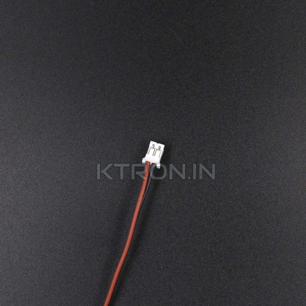 KSTC1369 201 2 Pin Single Side Female Cable - 11 inch Length - 2mm Pitch