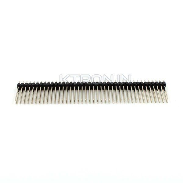 KSTC1370 Header Pins 40x2 - 2.54mm Pitch - Brass 20mm Height