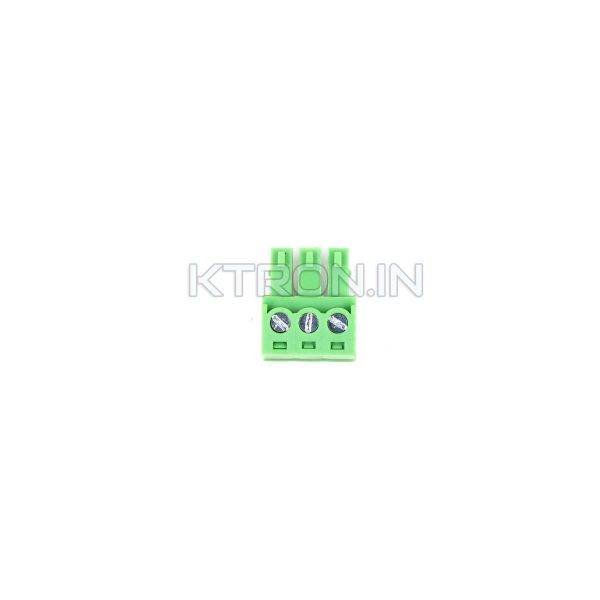 KSTC1376 Xinya XY2500 3 Pin Female Terminal - R/A 3.81mm Pitch