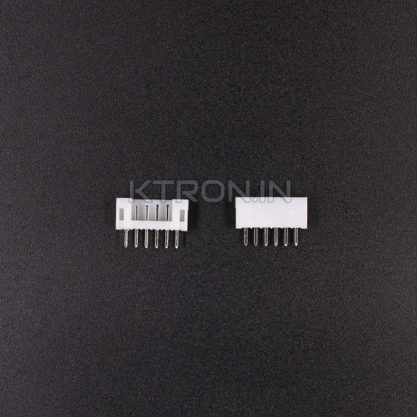 201 Series 6 pin Male connector - 2mm Pitch