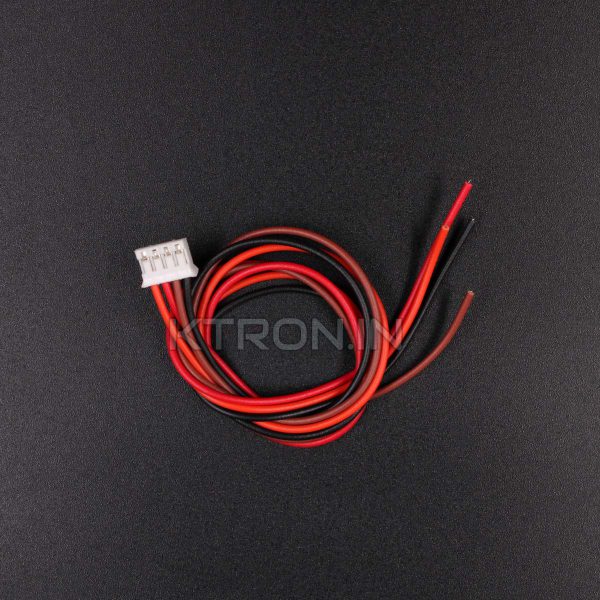 201 4 Pin Single Side Female Cable - 11 inch Length - 2mm Pitch