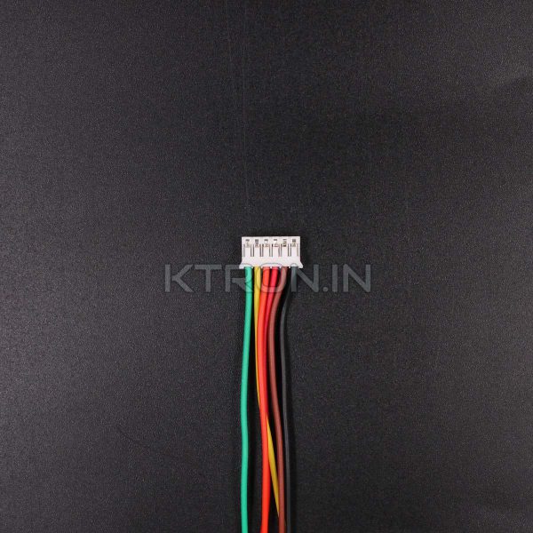 KSTC1490 201 6 Pin Single Side Female Cable - 11 inch Length - 2mm Pitch
