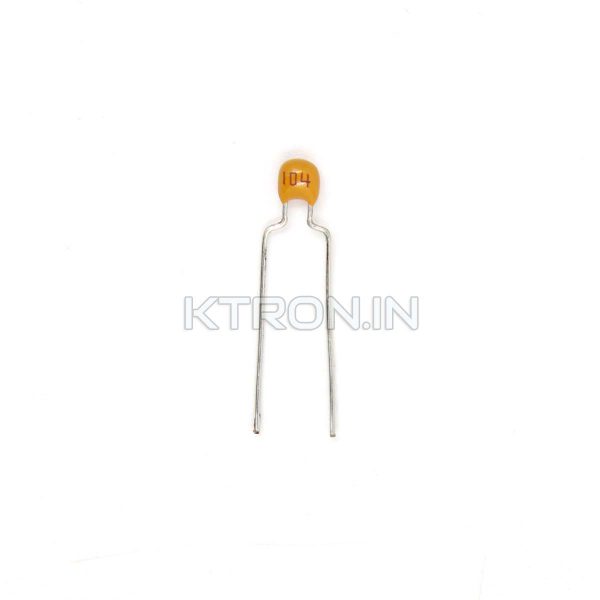 KSTC1514 104 MYL Strip - 100nf Mylar Capacitor - TH