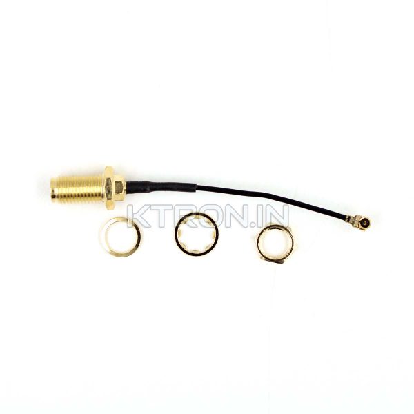 KSTC1520 RF Cable IPX to SMA Female - 5cm Length