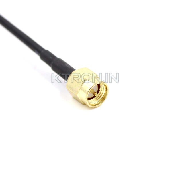 KSTA1571 Magnetic Mount Spring Antenna - 3 dbi - 1 Mtr Wire