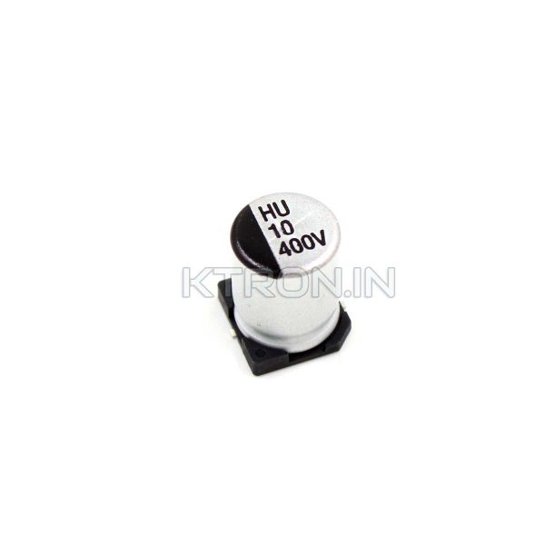 KSTC1563 400V 10uF SMD Electrolytic Capacitor - 10 x 12.5 mm