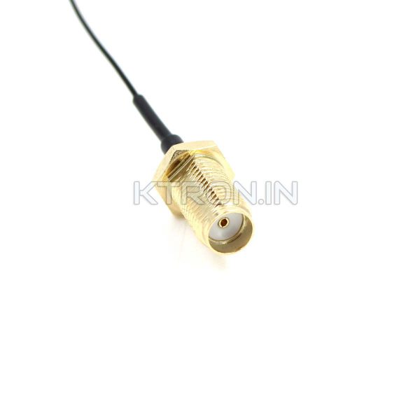 KSTC1595 RF Cable IPEX4 to SMA Female - 30cm Length